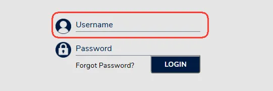 Username field in the me88 login window
