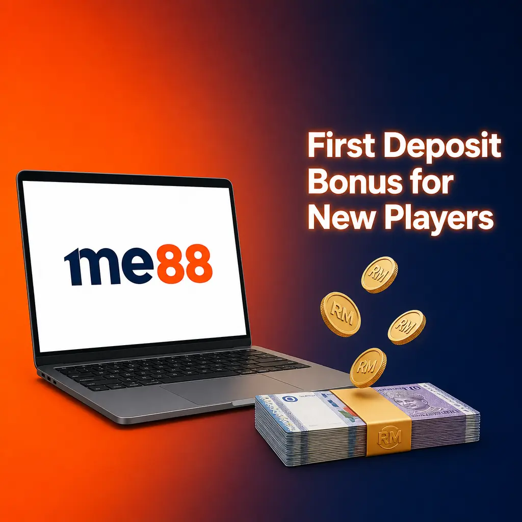 ME88 first deposit bonus: choose sportsbook, casino, or esports welcome offer with match rates up to 288% for new players.