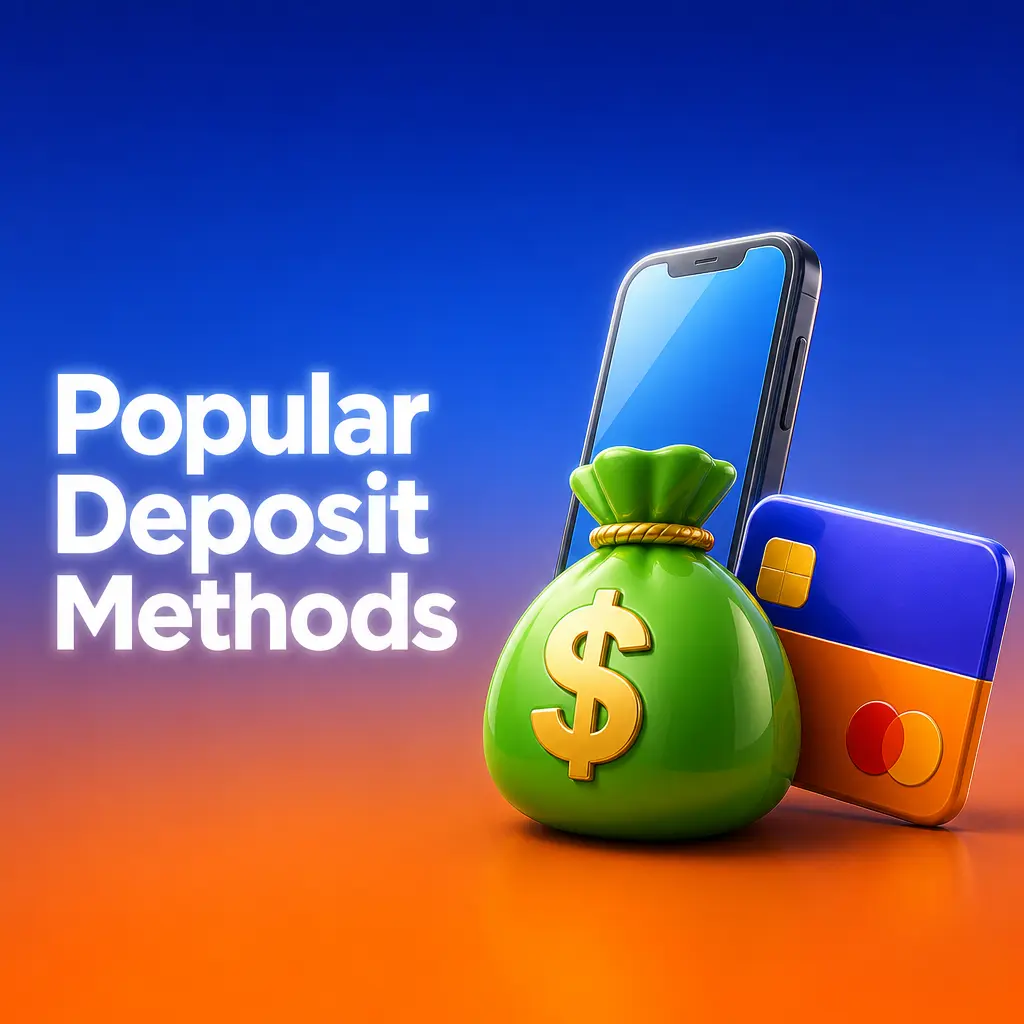 Popular deposit methods in Malaysia: MasterCard, Visa, Bitcoin, Ethereum, Tether, and FPX Online Banking options